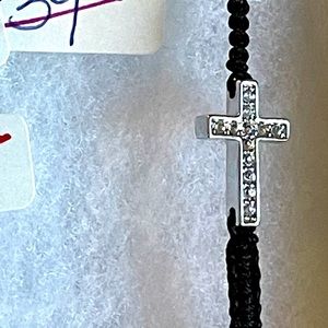 Cross woven bracelet
